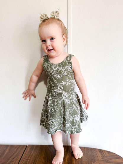 Wren Skirted Romper