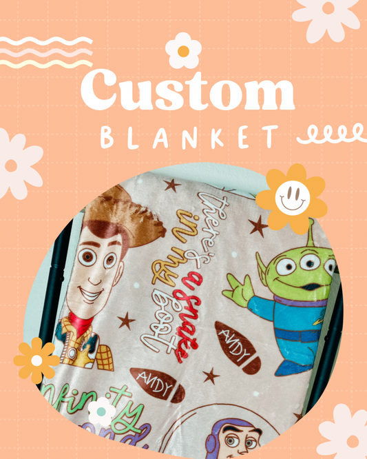 Custom Minky Blanket